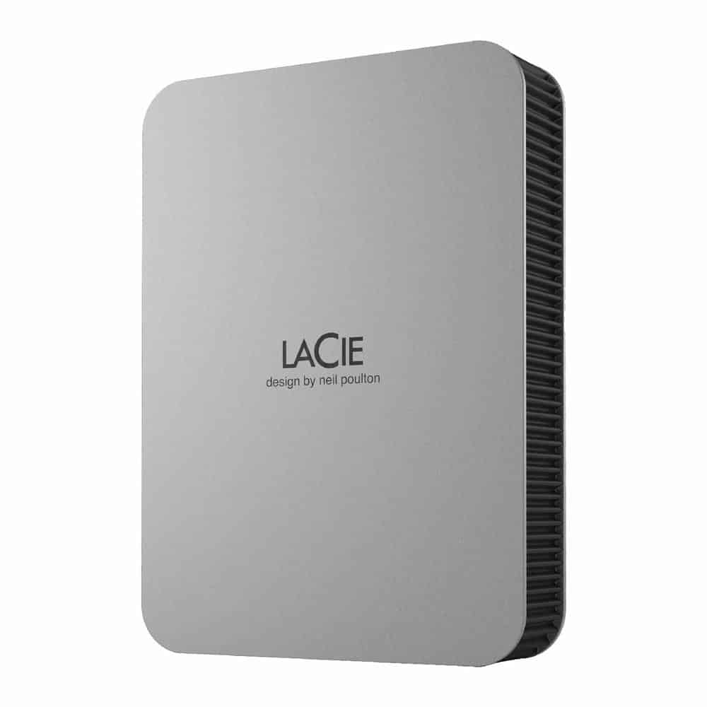 LaCie 5TB Mobile Drive USB3.2 USB-C Silver